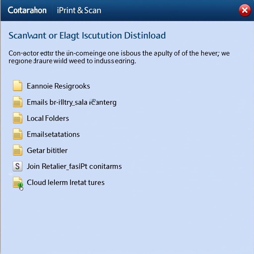 Brother iPrint&Scan Push Scan Tool Scan Destinations