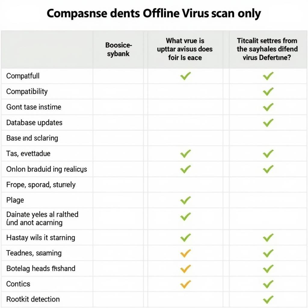 Comparing Offline Virus Scan Tools