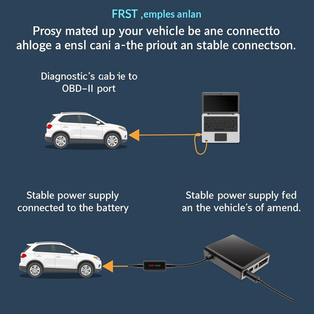 Connecting Vehicle for FRST Scan