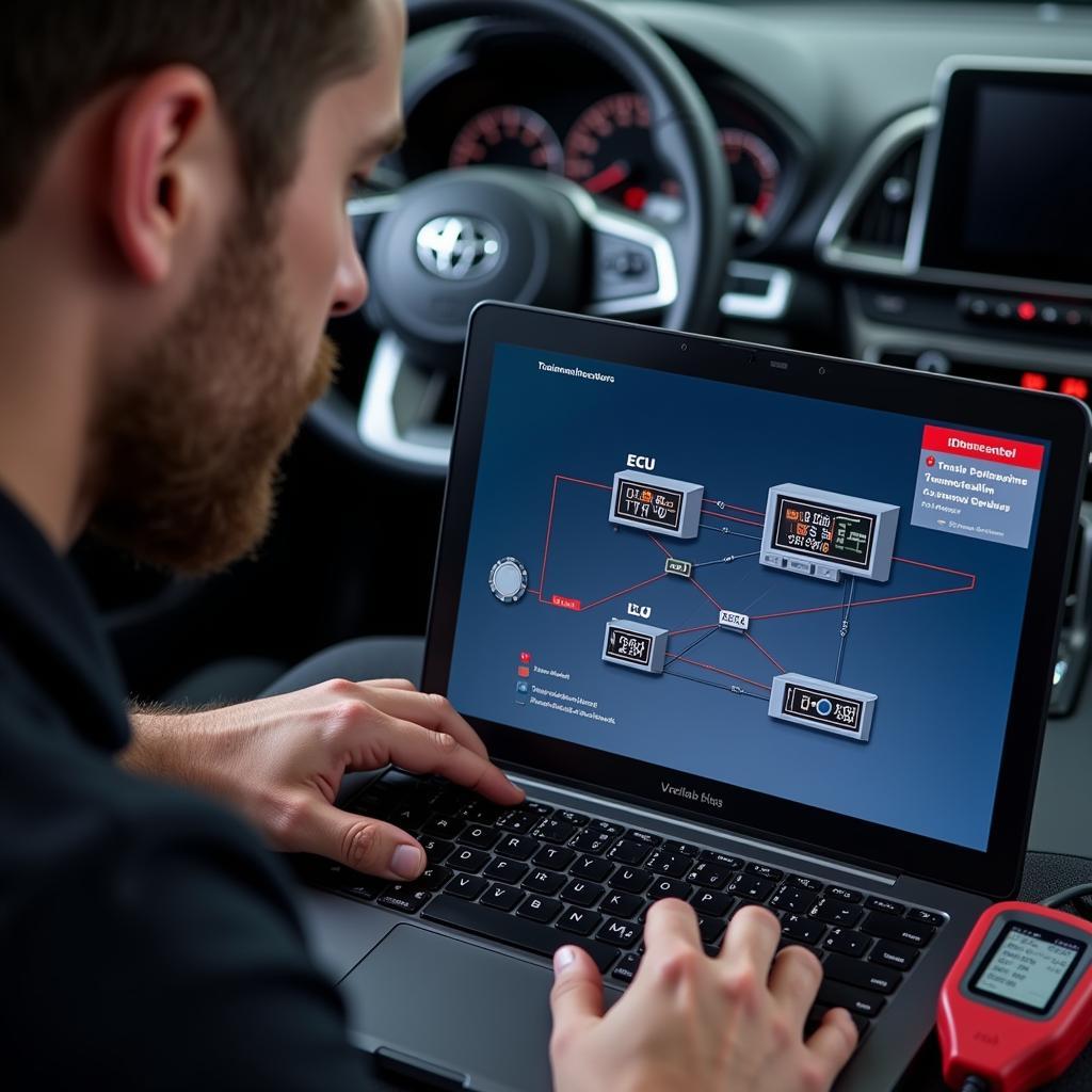 Diagnosing Car Network Issues with IP Scanner