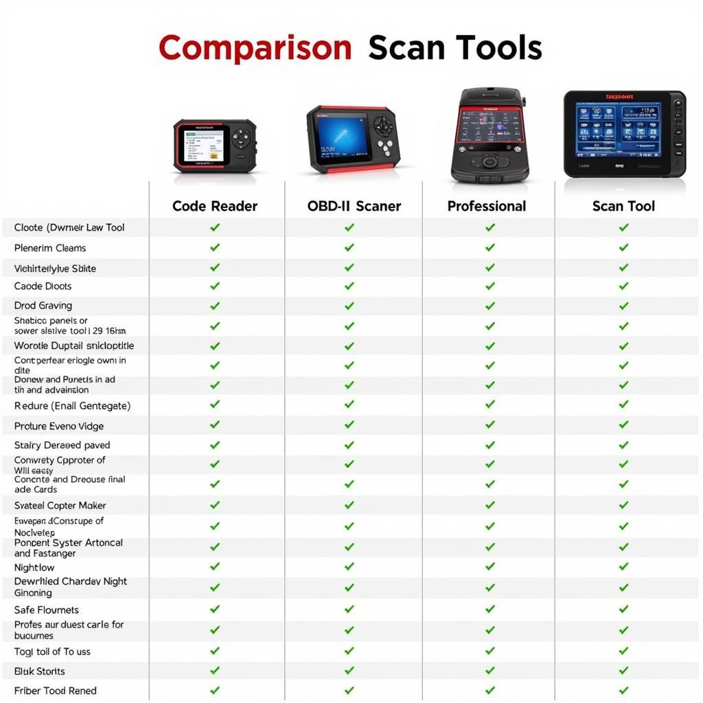 Types of Automotive Scan Tools