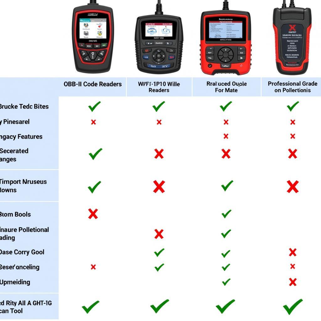 Different Types of Chevy Scan Tools