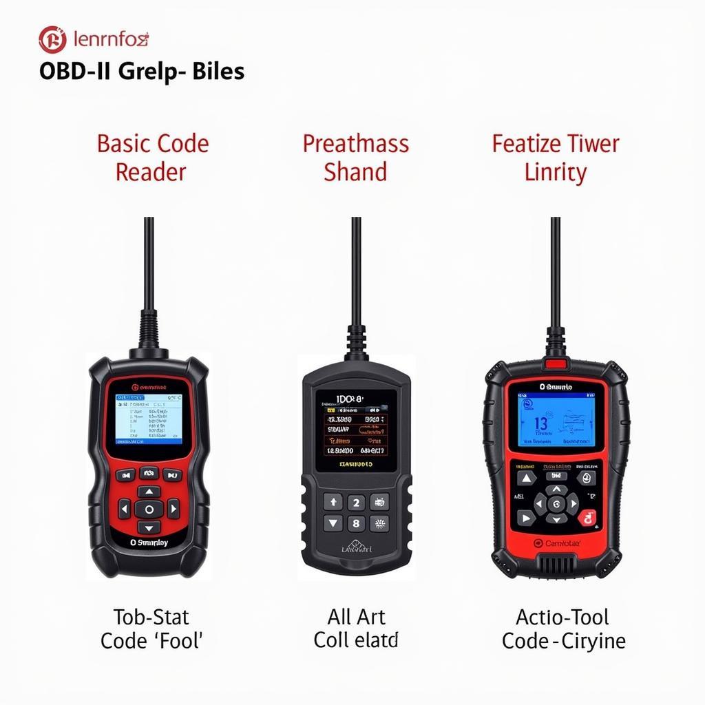 Various Types of OBD-II Scan Tools for a 2007 GMC Envoy