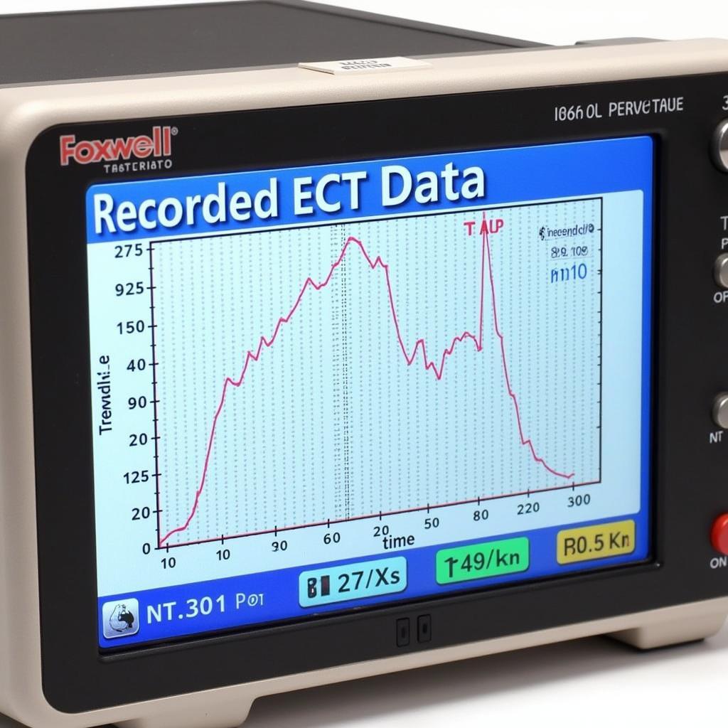 Foxwell NT301 ECT Recording Graph