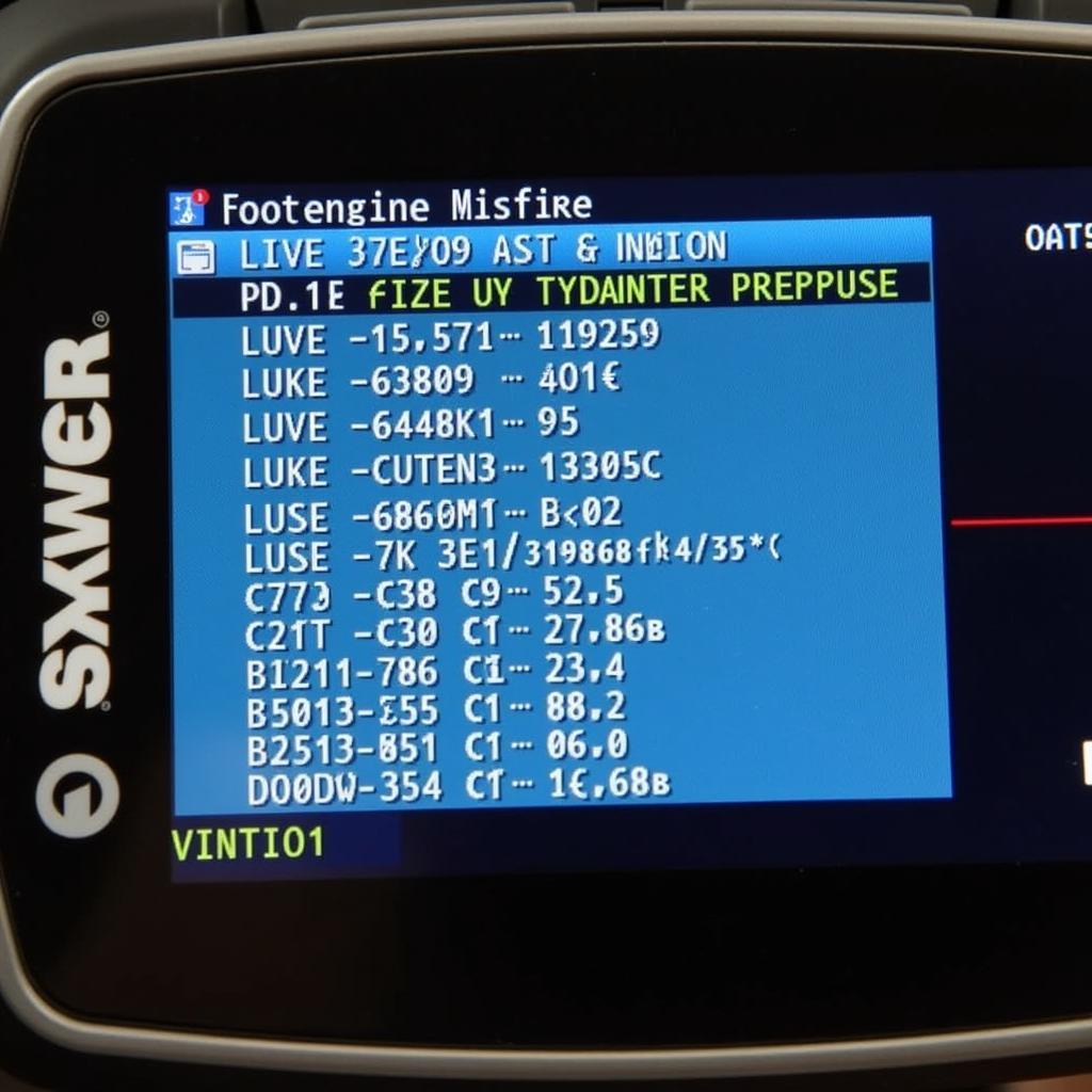 Foxwell NT510 Diagnosing Engine Misfire