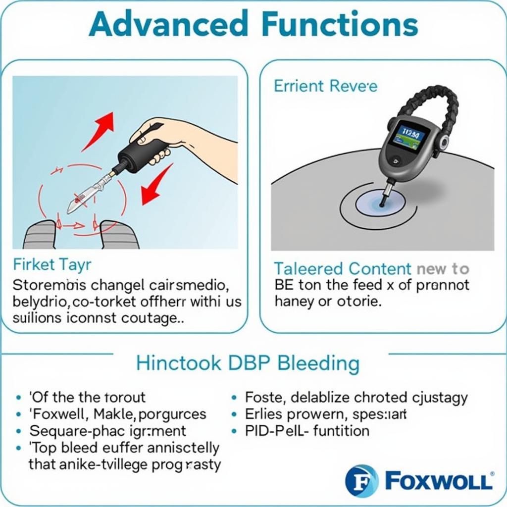 Foxwell NT510 Performing ABS Bleed