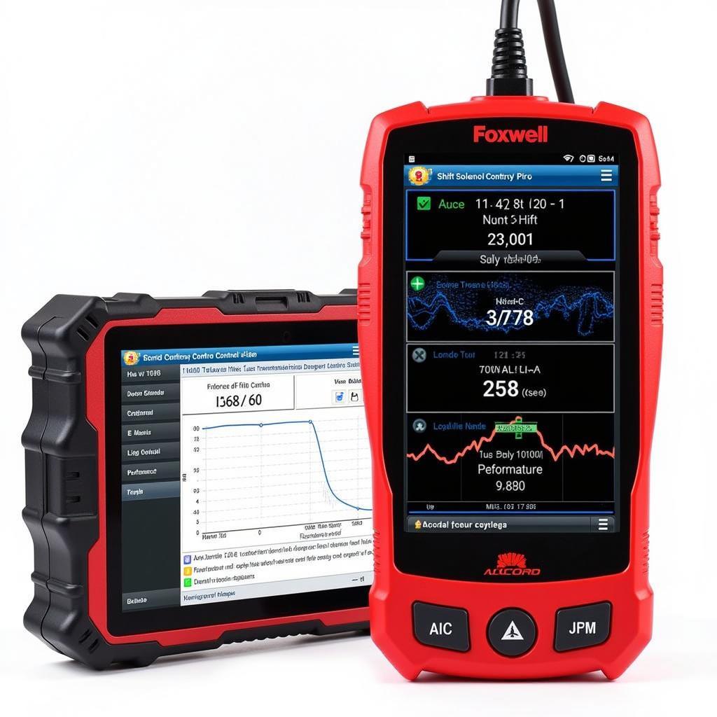 Foxwell NT520 Pro diagnosing Honda transmission problems