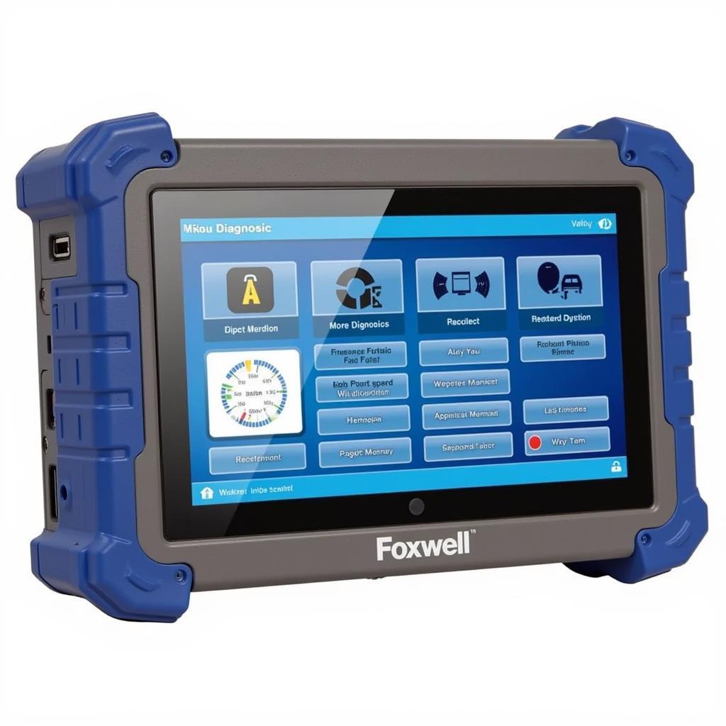 Foxwell NT600 Menu Navigation