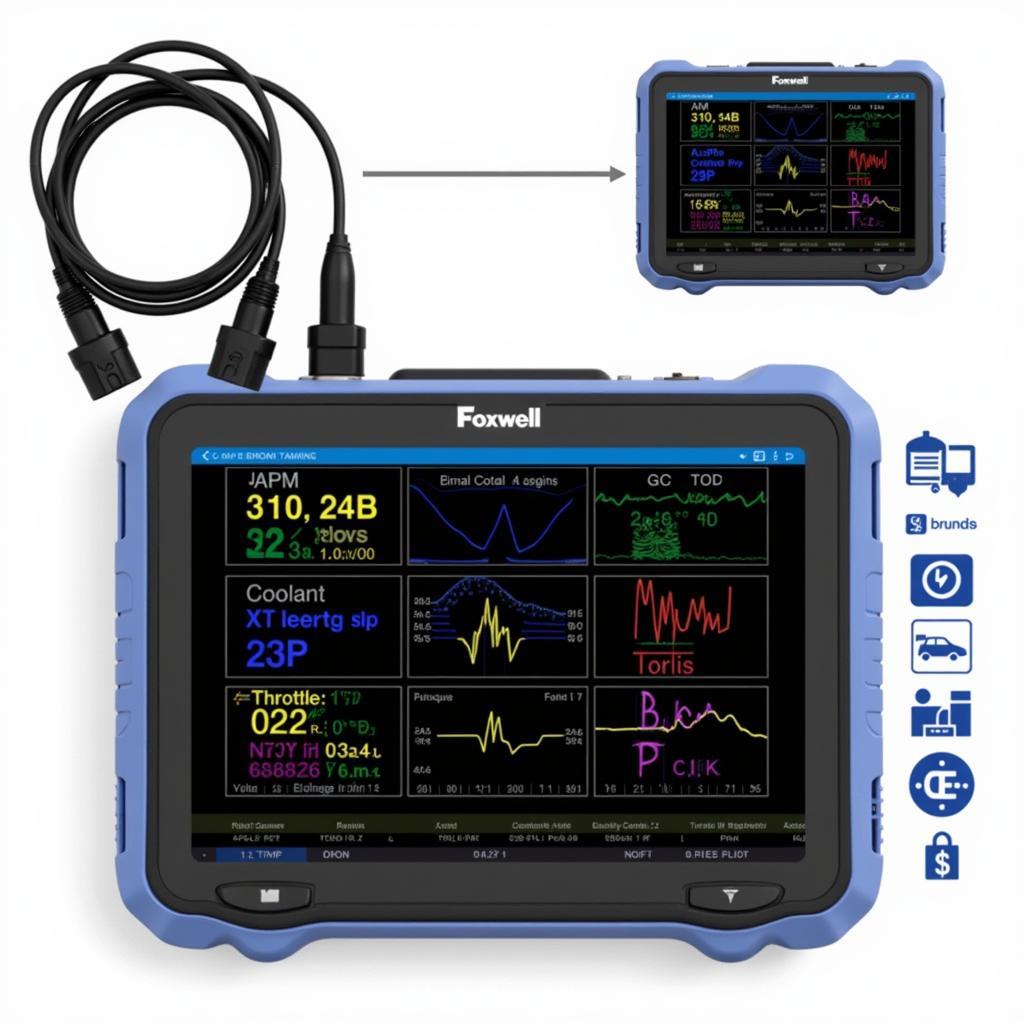 Foxwell NT630 BMW Diagnostic Interface Screen