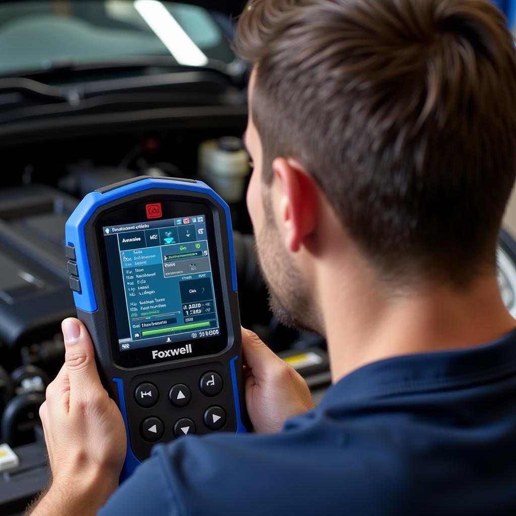 Diagnosing a Car Problem Using a Foxwell Scan Tool