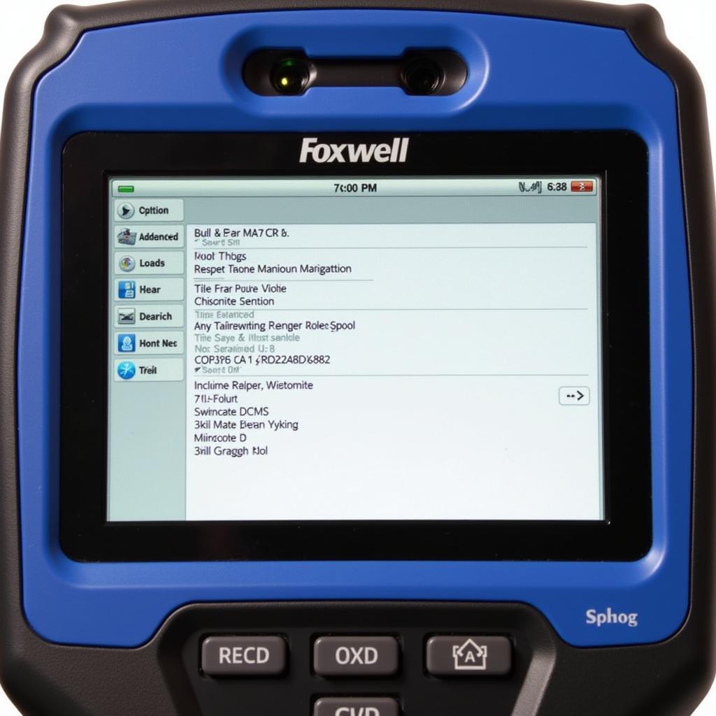 Foxwell Scanner Advanced BCM Functions