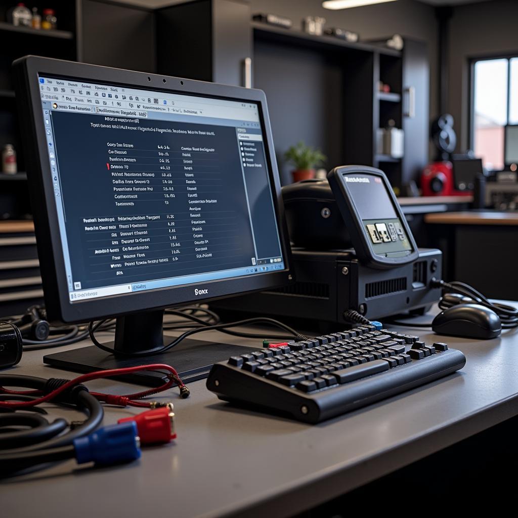 Full Hardware Diagnostic Tool Setup in a Workshop