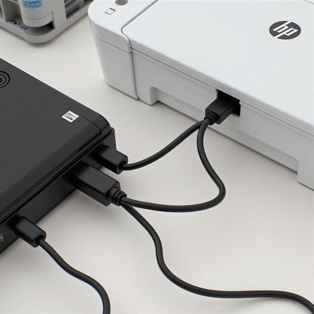 HP 4630 USB Connection Setup