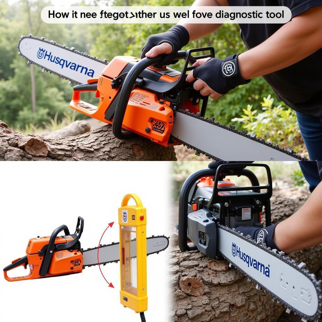 Husqvarna Chainsaw Running Smoothly