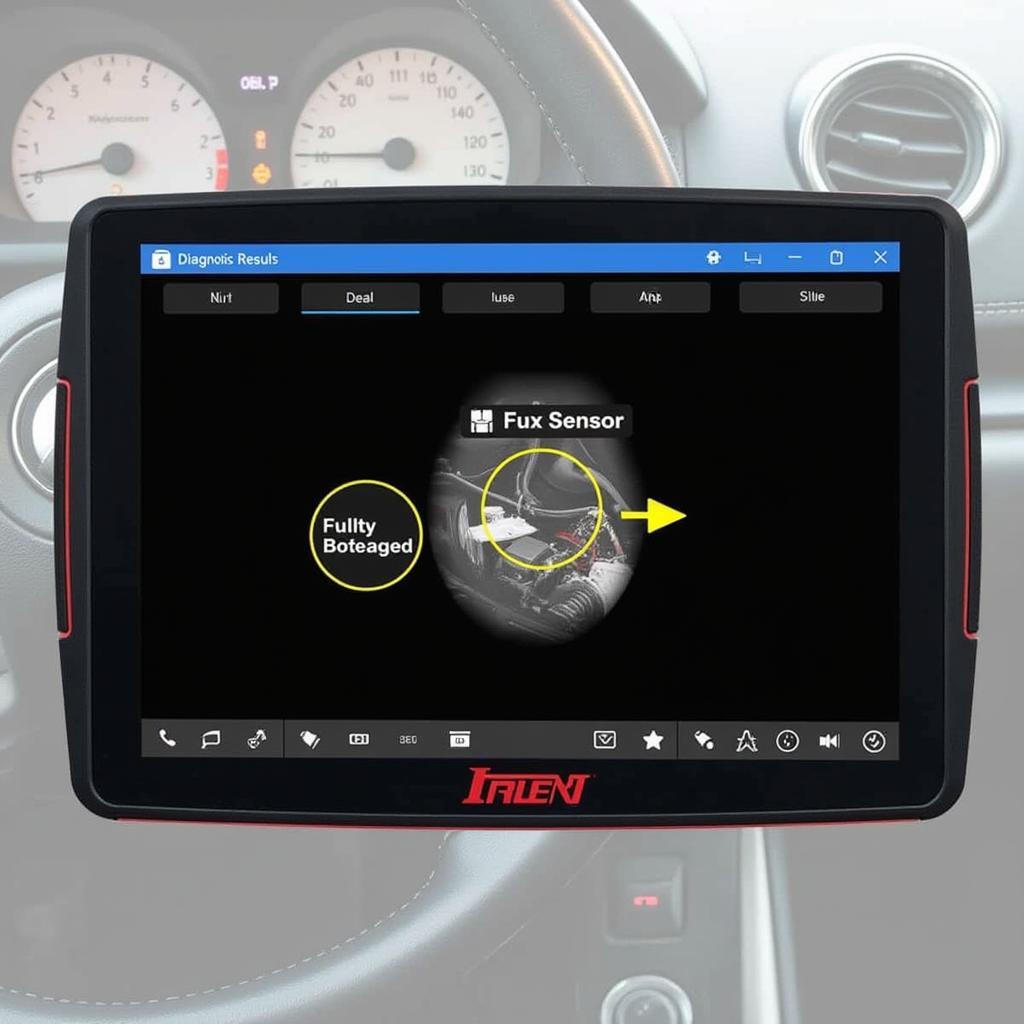 Ion Audio Image Scan Tool Displaying Diagnostic Results