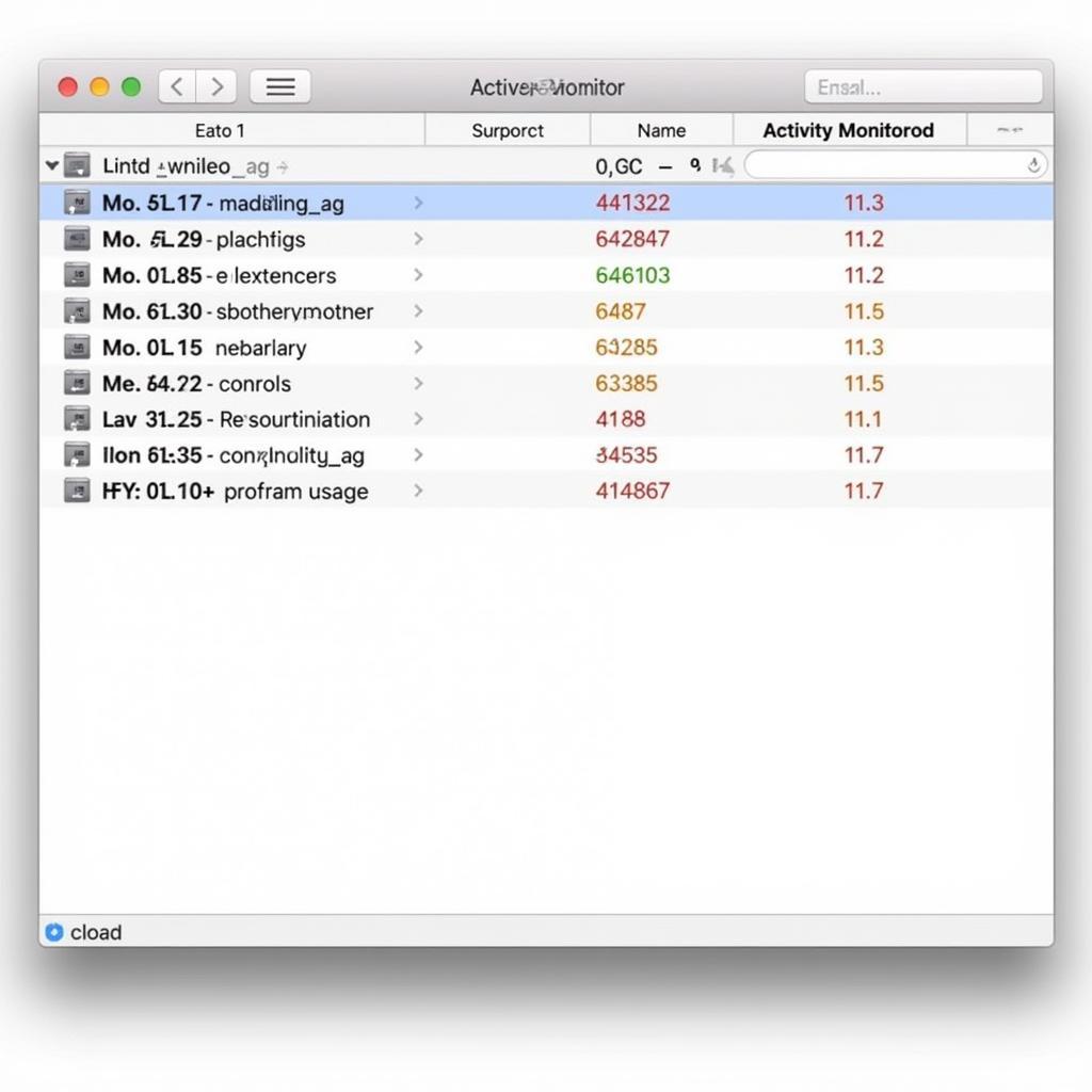 Mac High Sierra Crash Diagnostic Tool Activity Monitor