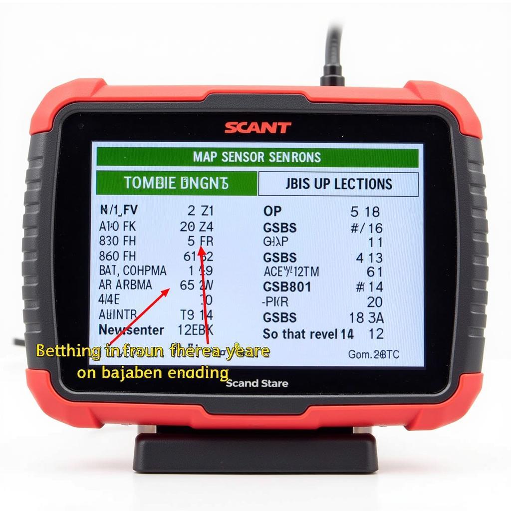 Analyzing MAP Sensor Data on a Scan Tool