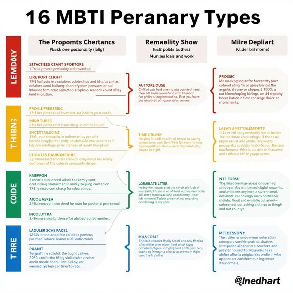 MBTI Personality Types Chart