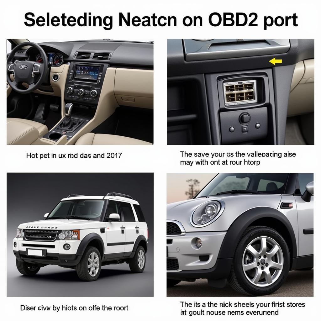 OBD2 Port Location in Various Cars