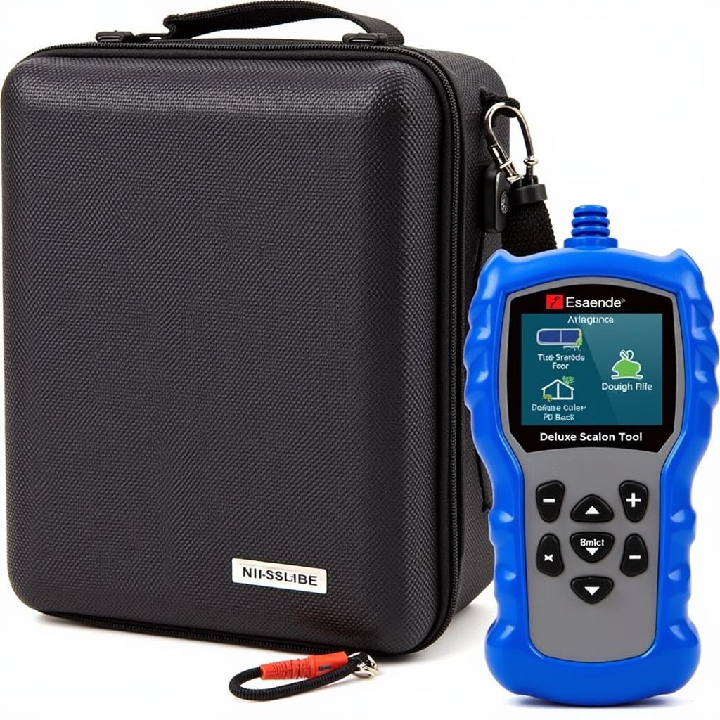 OBD2 Scan Tool 60693 stored in its protective case