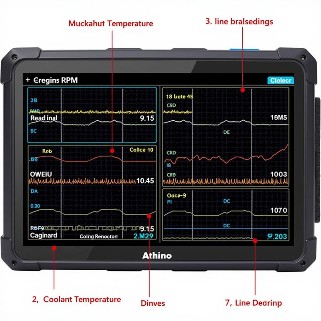 Offline Diagnostic Tool Displaying Live Data