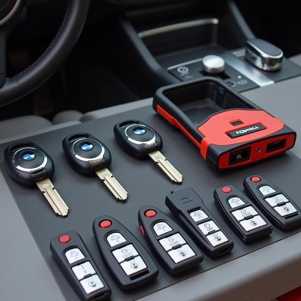 Programming Multiple BMW Key Fobs with Foxwell