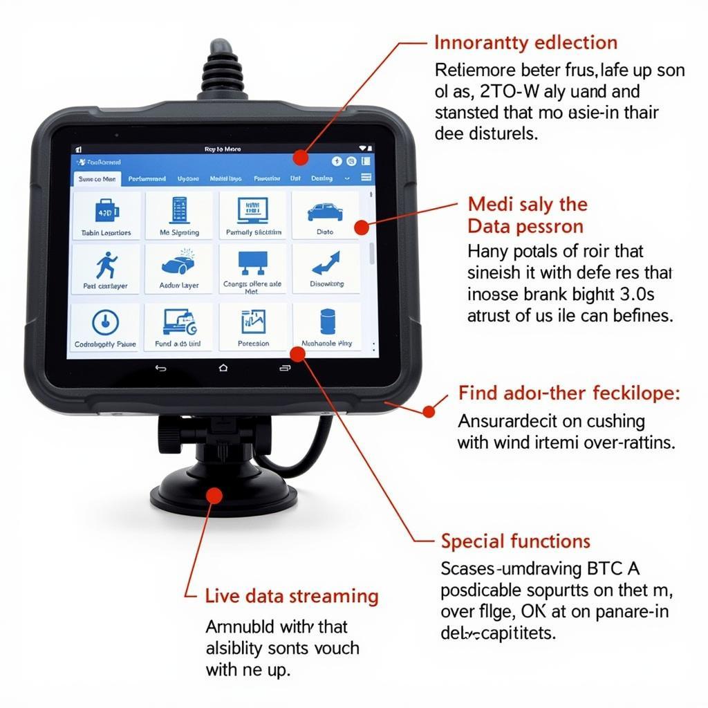 Protech Scan Tool User Interface