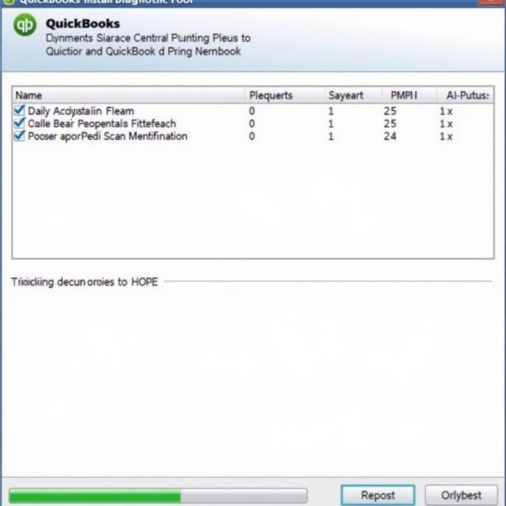 QuickBooks Install Diagnostic Tool Running