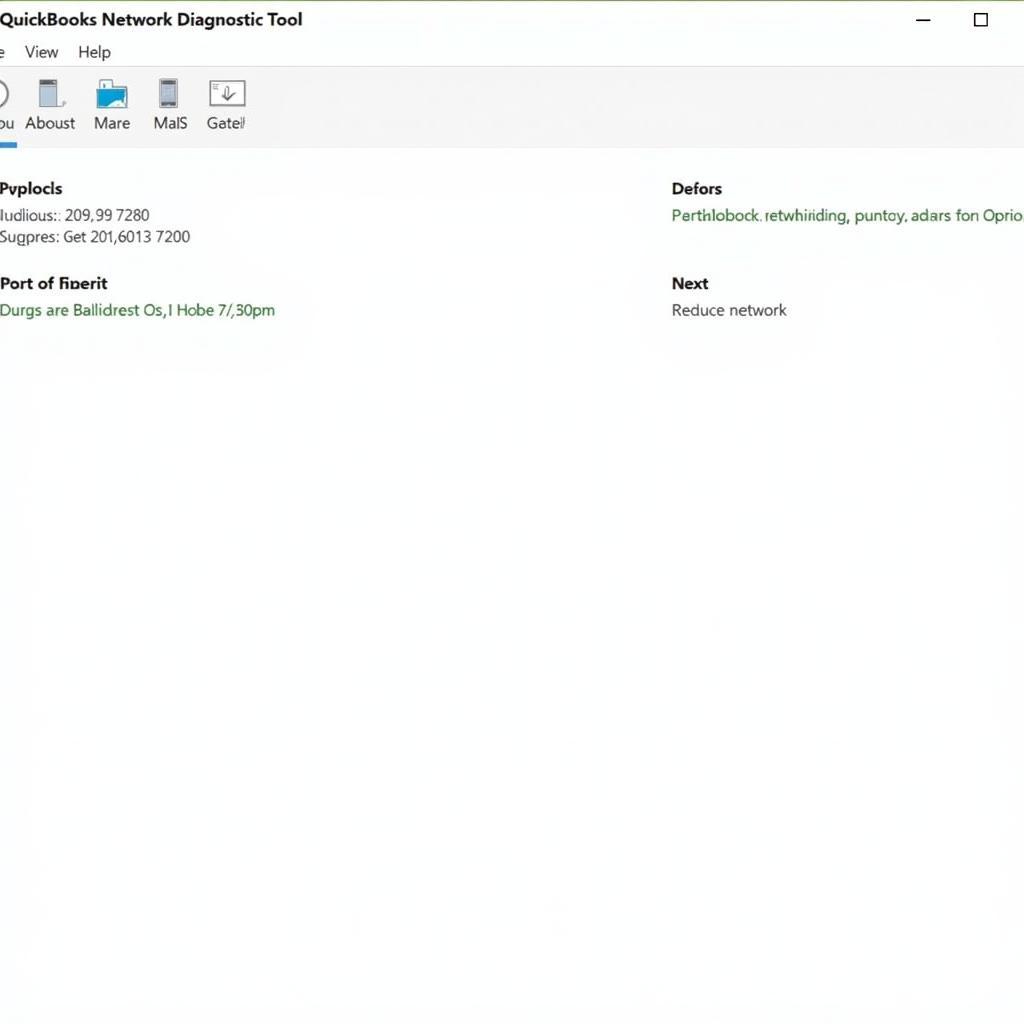 QuickBooks Network Diagnostic Tool Analyzing Network Connectivity