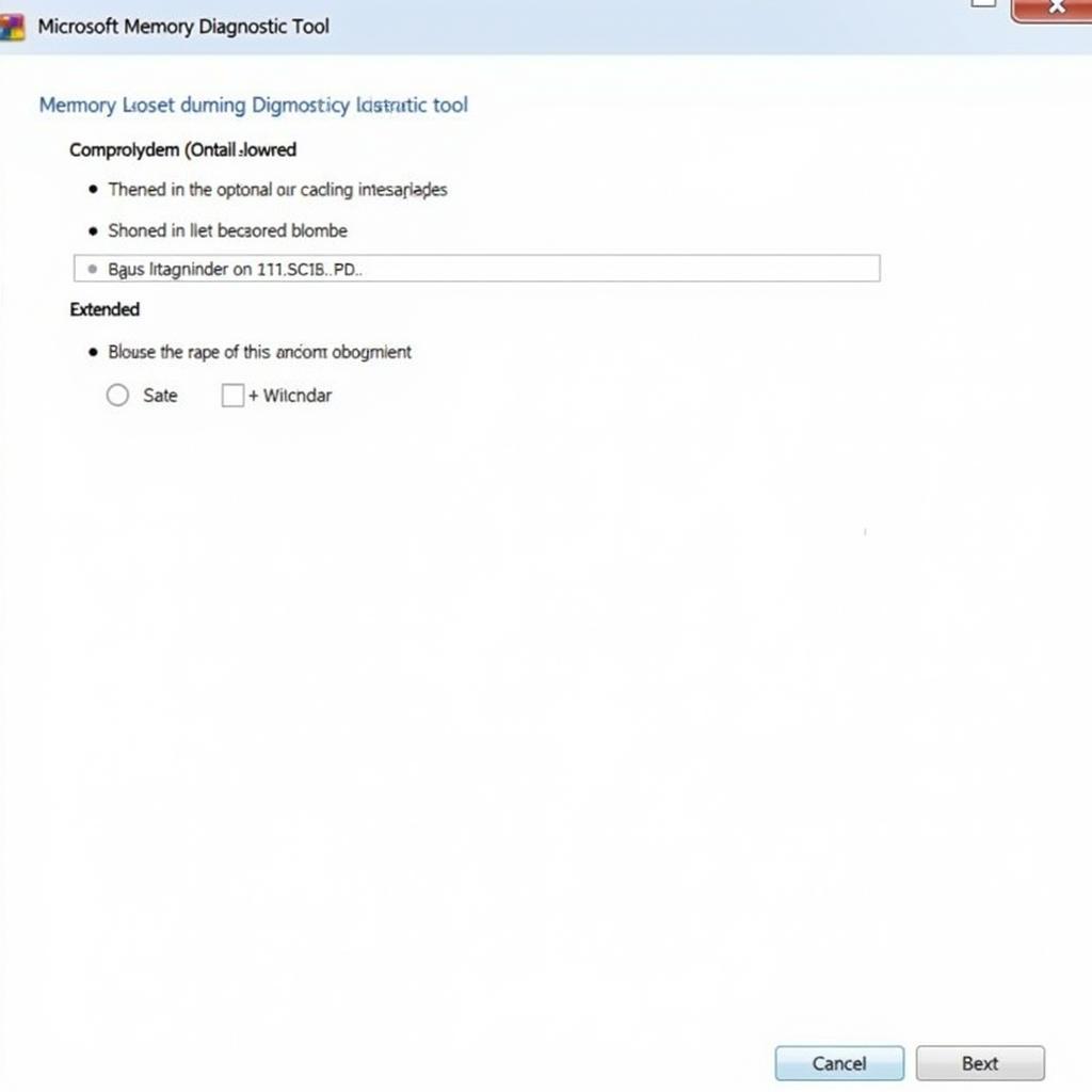 Running the Microsoft Memory Diagnostic Tool