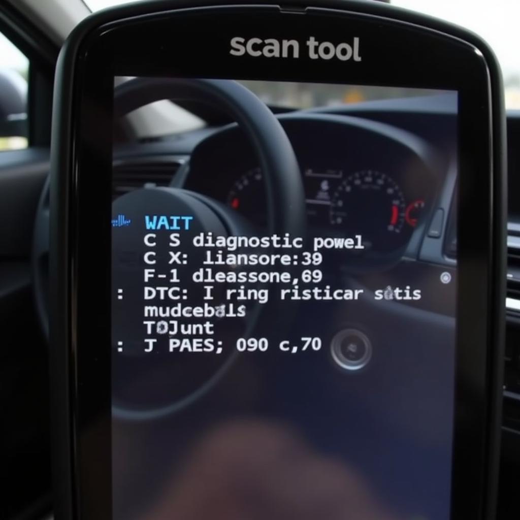 Scan Tool Reading DTC Codes