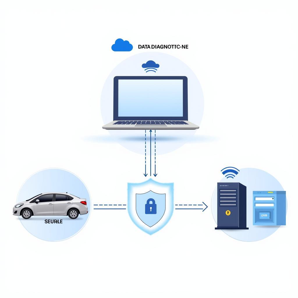 Secure Remote Desktop Connection for Car Diagnostics