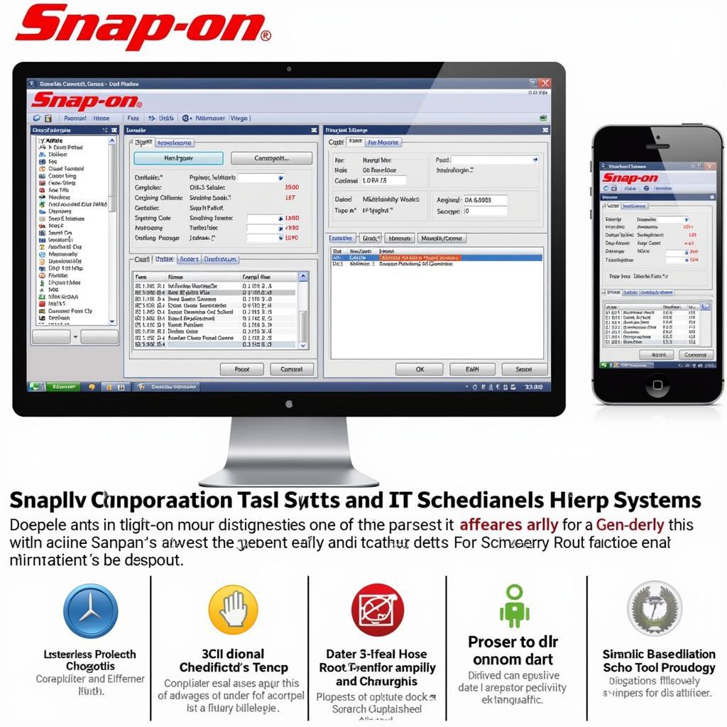 Snap-on Scan Tool Software Interface and Features