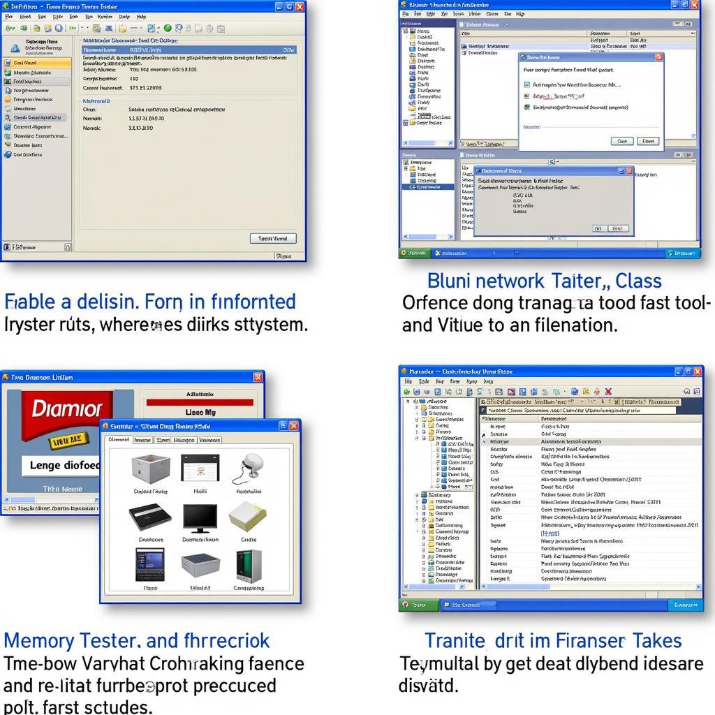 Examples of Software Diagnostic Tools