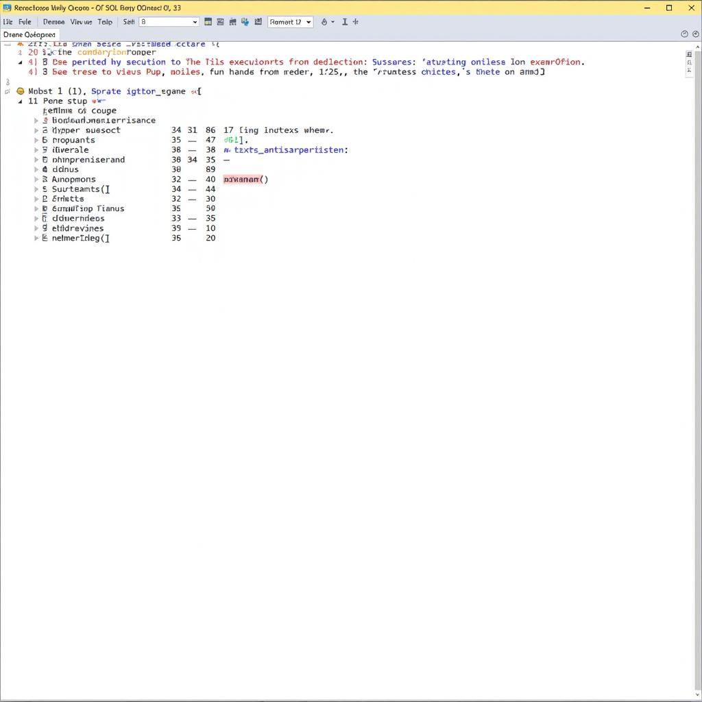 SQL Server Diagnostic Tools Query Analysis