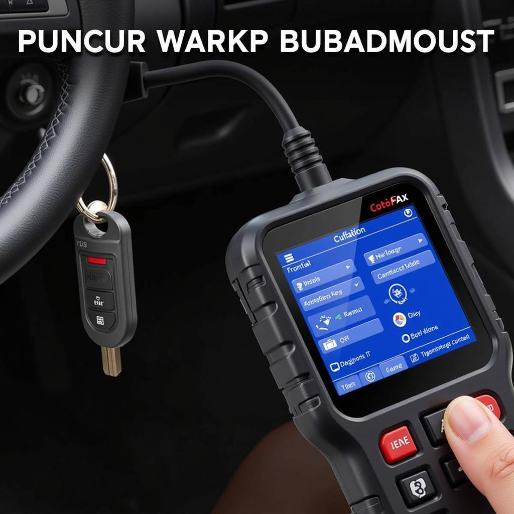 Subaru Diagnostic Tool Key Programming