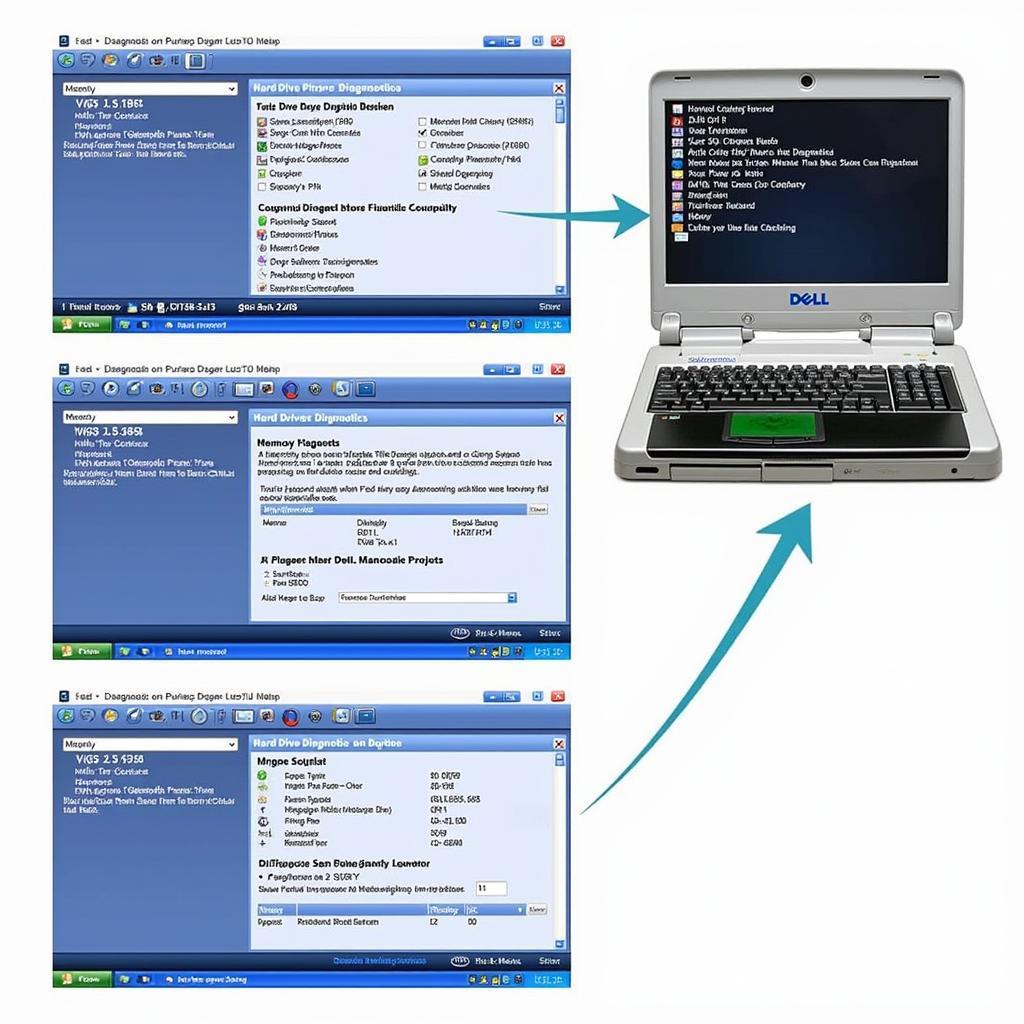 Third-Party Dell Latitude Diagnostic Software Interface