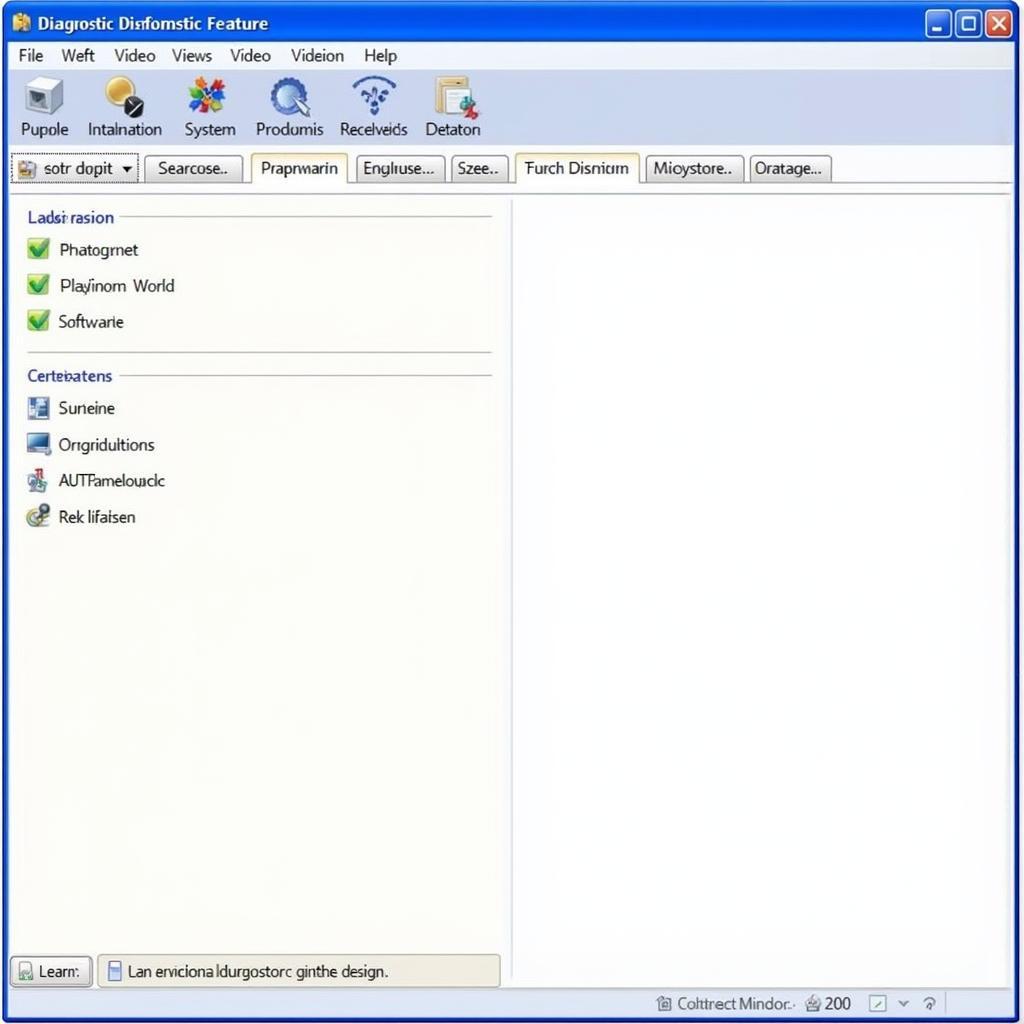 Third-Party Diagnostic Software Interface Screenshot