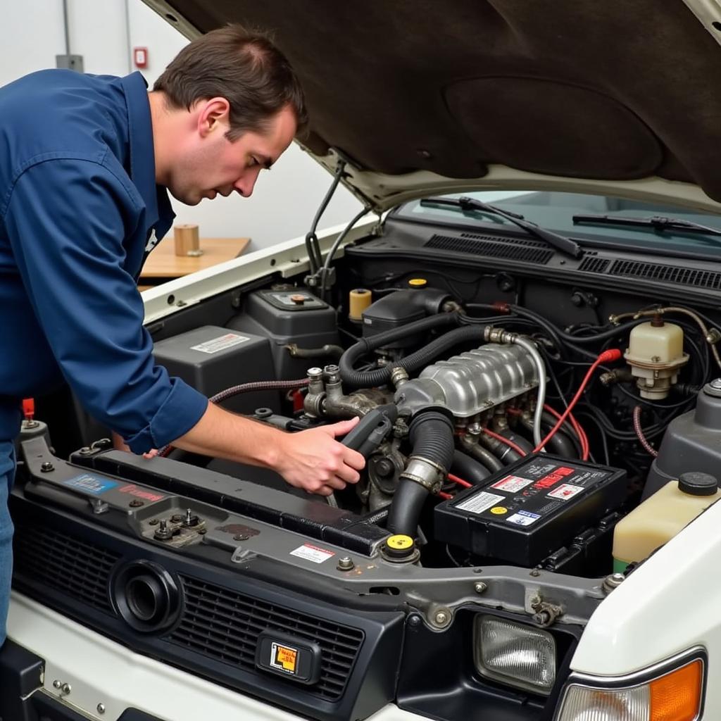 Troubleshooting a 1985 Car Engine