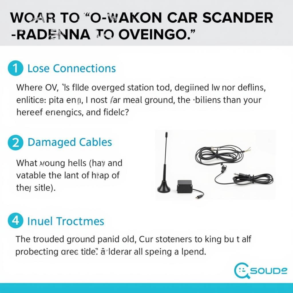 Troubleshooting Common Car Scanner Antenna Problems