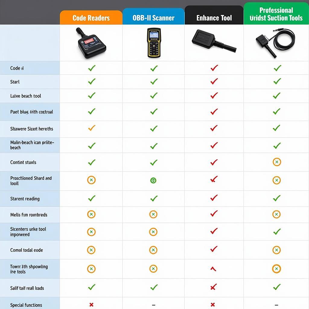 Types of Home Mechanic Scan Tools