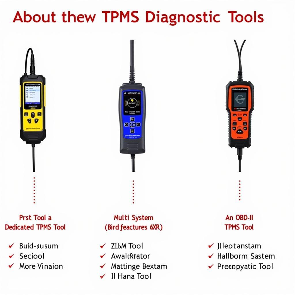 Types of TPMS Diagnostic Tools