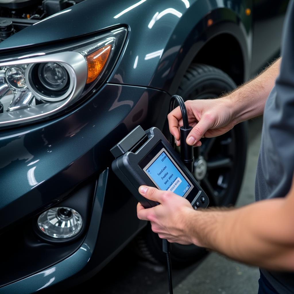 Using a Free Virus Scan and Removal Tool on a Car