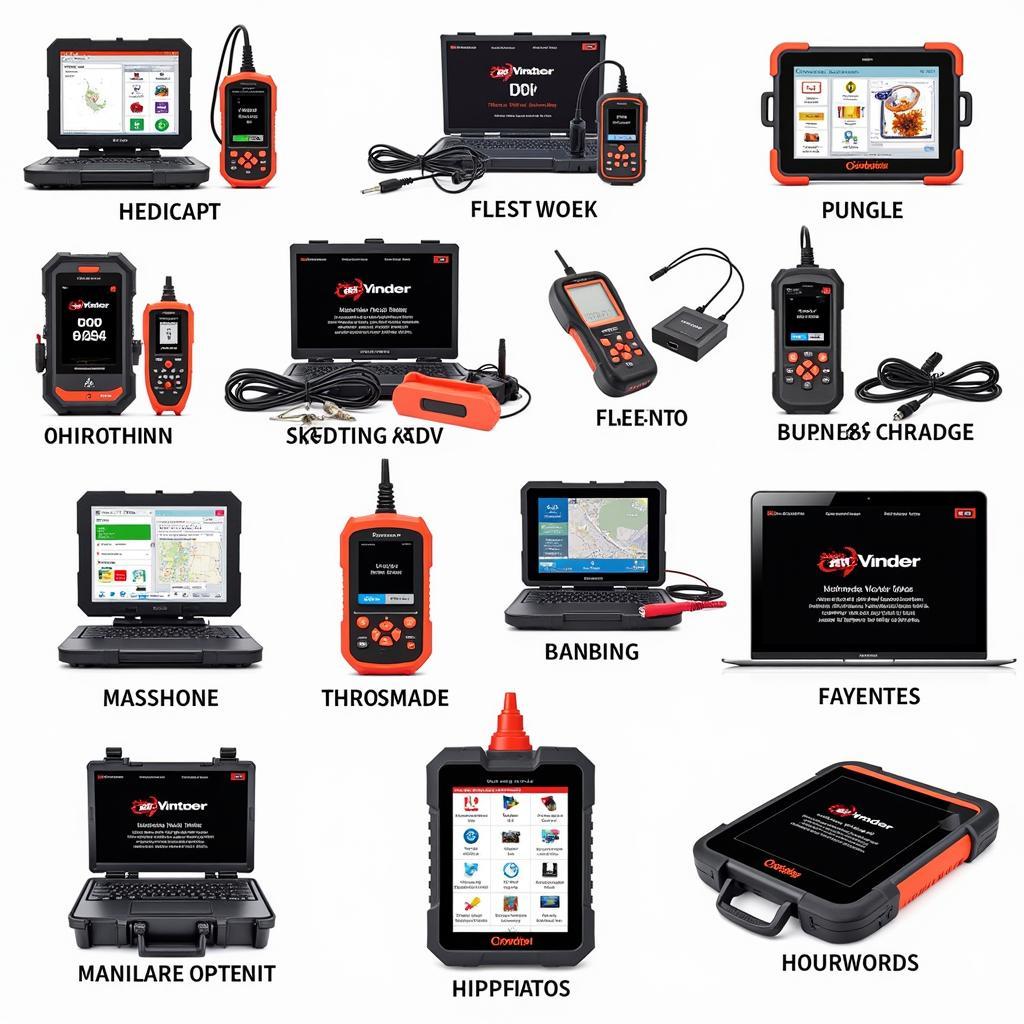 Various Active Scan Tools for Automotive Diagnostics