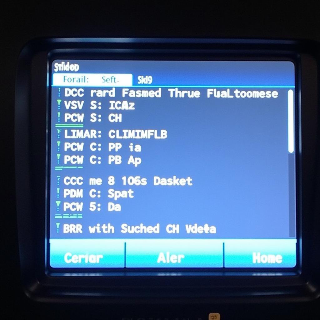 VW CC Diagnostic Trouble Codes