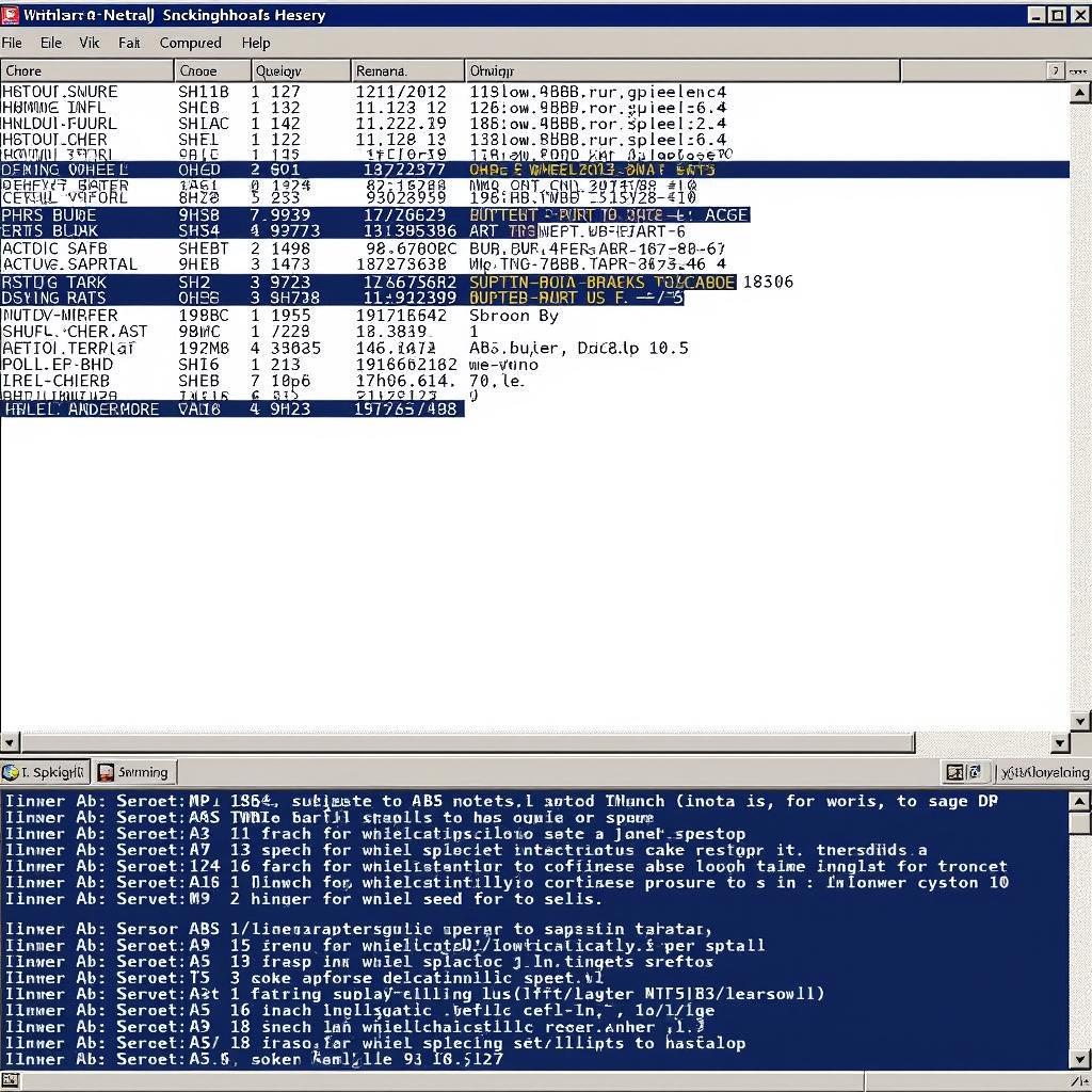 Wireshark Analyzing ABS Data