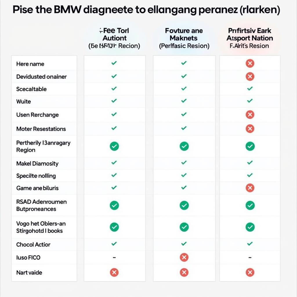 BMW Diagnostic Tools Comparison