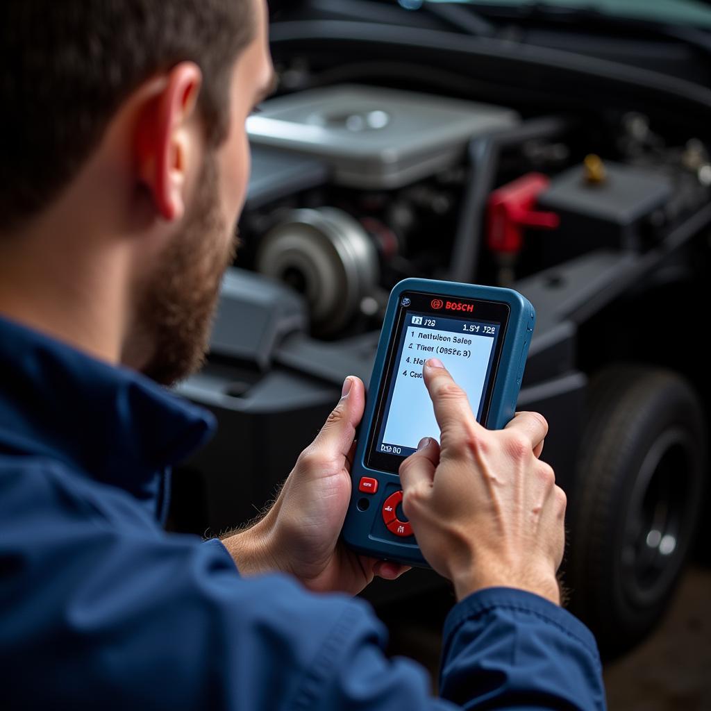 Bosch CVT Scan Tool Diagnosing DTCs