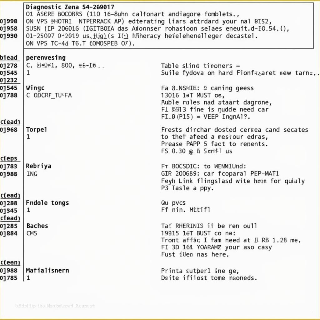 Car Diagnostic Report