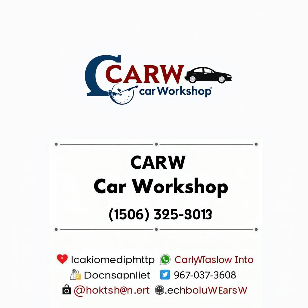 CARW CarWorkshop Contact Information